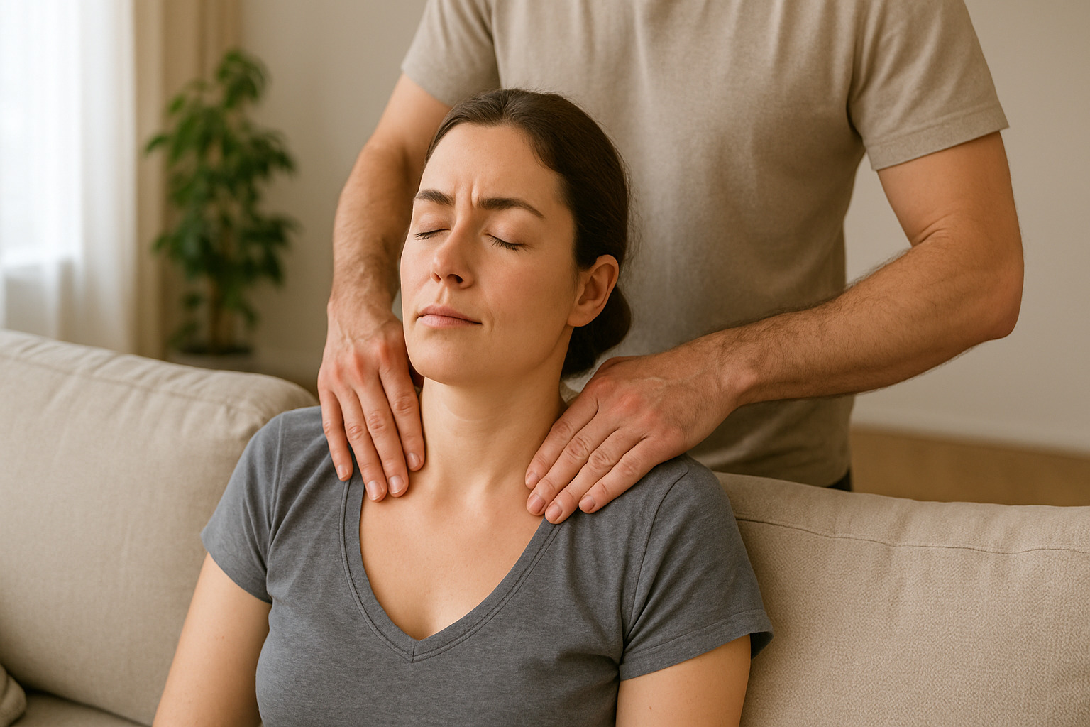 técnicas de massagem para alívio de tensão