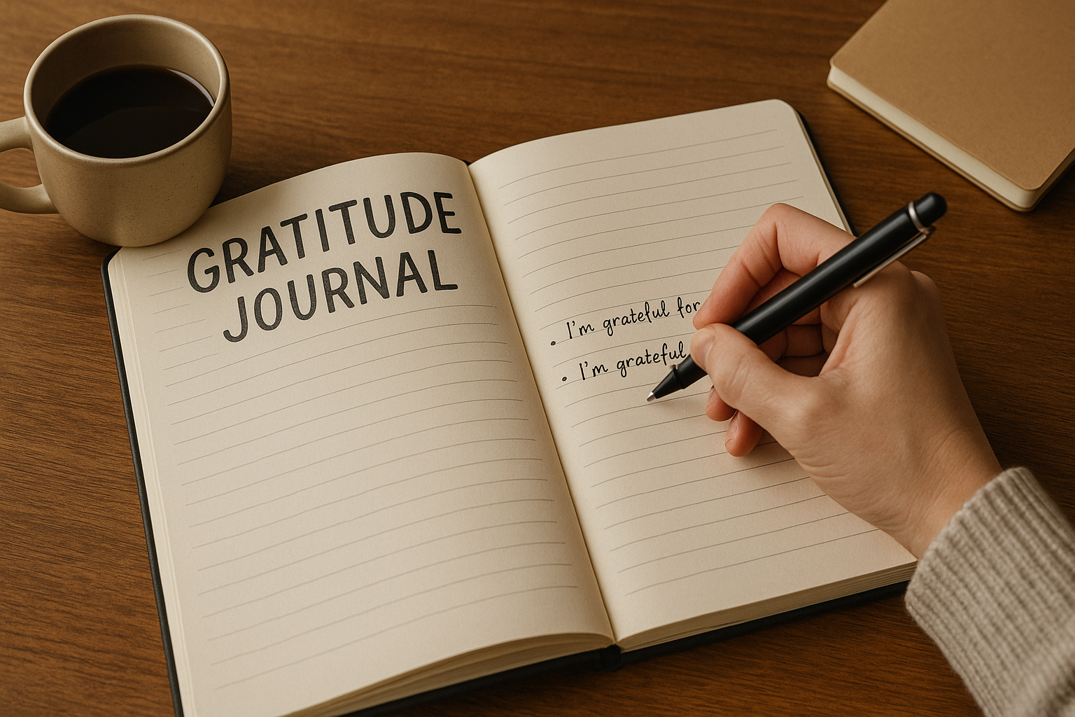 Diário de Gratidão: Método Científico para Aumentar o Bem-Estar